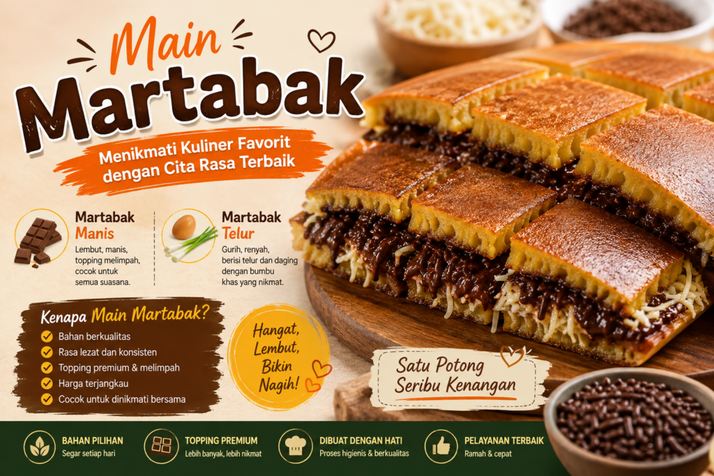 Main MartabakToto Menikmati Kuliner dengan Cita Rasa Terbaik